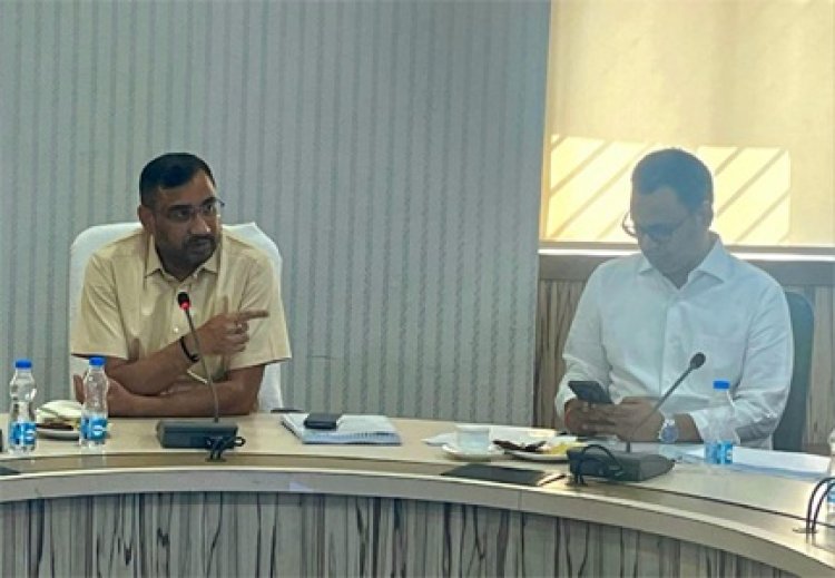 नगरीय प्रशासन विभाग के सचिव डॉ. बसवराजु एस. ने मिशन अमृत 2.0 के कार्यों की समीक्षा की