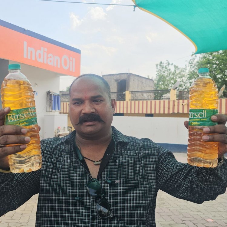 शाजापुर में मिलावटी पेट्रोल देने का आरोप:पंप ने शिकायत पर कार्रवाई से किया इनकार; अधिकारी बोले- शिकायत पर करेंगे कार्रवाई