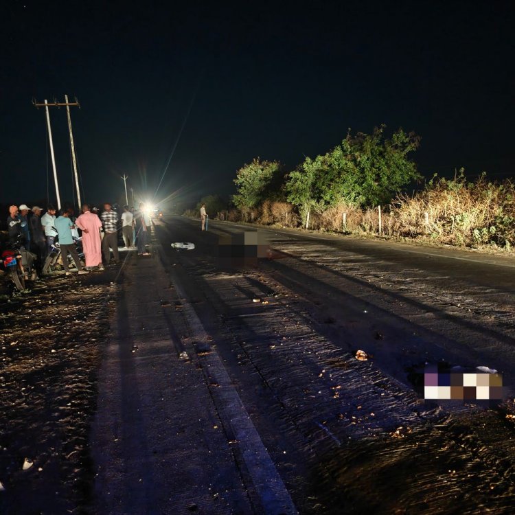 उमरिया में अज्ञात वाहन ने किसान को कुचला:मौके पर हुई मौत, एनएच-43 पर खेत से घर लौटते समय हुआ हादसा