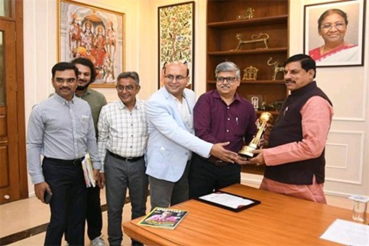 मुख्यमंत्री डॉ. यादव को प्रदान किया गया बेस्ट स्टेट फॉर प्रमोशन ऑफ स्पोर्ट्स अवार्ड