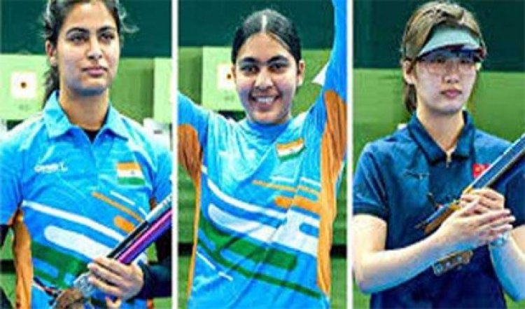 सुरुचि ने स्वर्ण, मनु भाकर ने रजत और सौरभ ने जीता कांस्य पदक