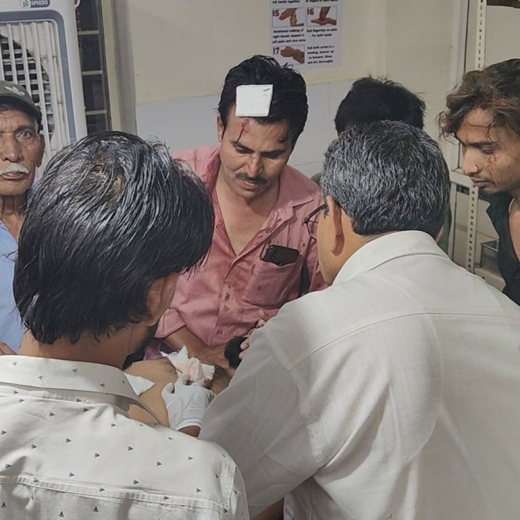 रायसेन में शादी में चले चाकू, 14 लोग घायल:बच्चों की लड़ाई से शुरू हुआ विवाद; 10 पर केस दर्ज