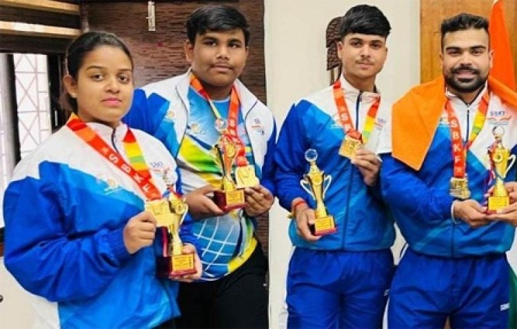 नेपाल में चमके छत्तीसगढ़ के सितारे: कबीरधाम के चार होनहार युवाओं ने लहराया भारत का परचम