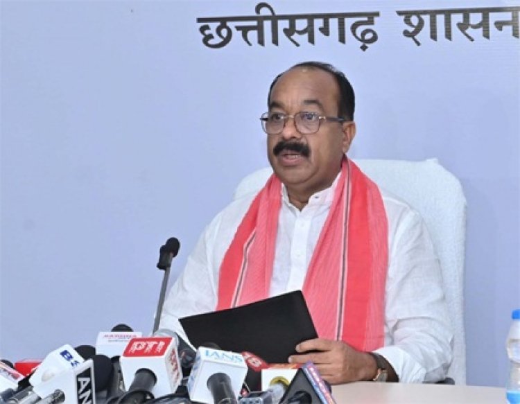 उप मुख्यमंत्री अरुण साव ने कैबिनेट की बैठक में लिए गए निर्णयों की जानकारी दी