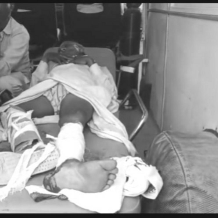 बाइक सवार को ट्रैक्टर ने मारी टक्कर, 1 की मौत:दूसरा गंभीर; भिंड में भांजे के अंतिम संस्कार से लौटते समय हुआ हादसा