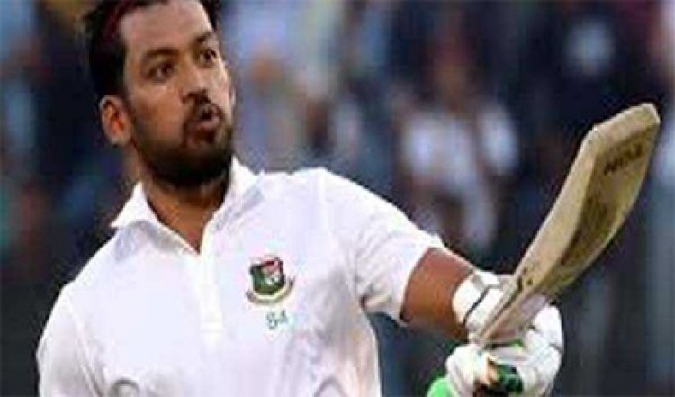 नजमुल शान्तो ने बंगलादेश की पारी को संभाला