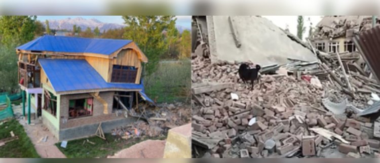 जम्मू-कश्मीर: कुपवाड़ा में बंदूकधारियों की गोली से घायल व्यक्ति की मौत, 10 आतंकवादियों के घर ध्वस्त