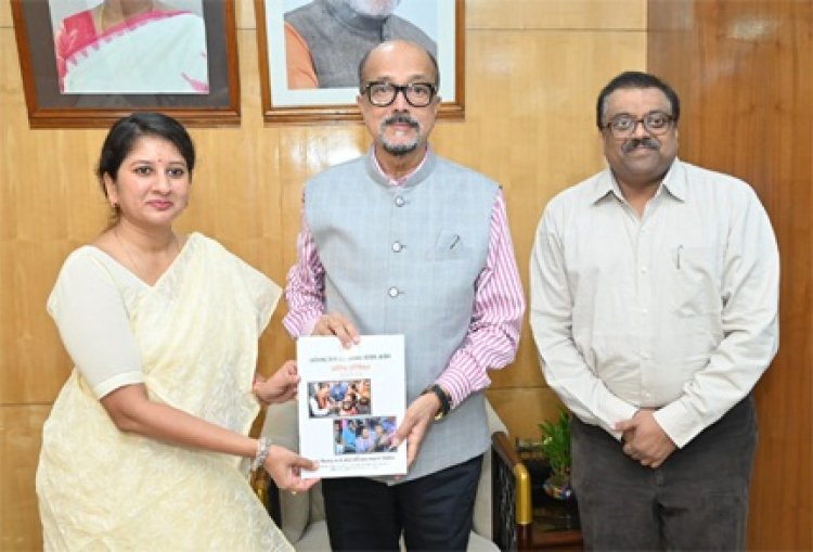 राज्यपाल डेका से छत्तीसगढ़ राज्य बाल अधिकार संरक्षण आयोग के अध्यक्ष ने की सौजन्य भेंट