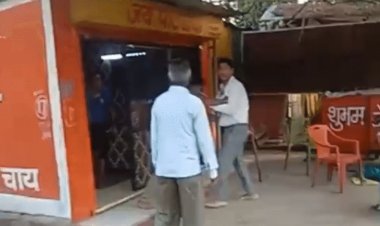 जबलपुर में भाजपा नेता पर मारपीट के आरोप:विवाद का VIDEO बनाया; दोनों पक्षों पर केस दर्ज, नेता बोले-अवैध शराब-गांजा बेचता है