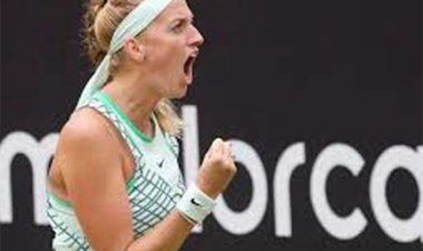 पेट्रा क्वितोवा ने इटालियन ओपन में पहली जीत दर्ज की