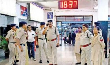 रायपुर एयरपोर्ट पर विजिटर्स एंट्री बैन, रेलवे पुलिस भी अलर्ट मोड पर