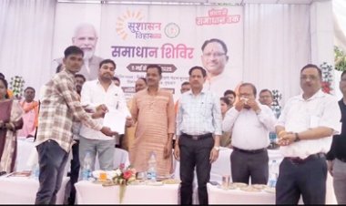 समाधान शिविर में जितेन्द्र की ख्वाहिश हुई पूरी