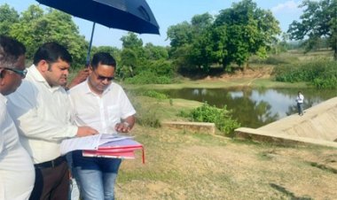 सुदूर वनांचल मर्दापाल में जल संसाधन विभाग के सचिव का सघन दौरा
