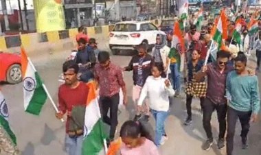 रायपुर में आज तिरंगा यात्रा