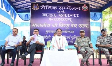 CM साय कर्रेगुट्‌टा में मिली सफलता के बाद बीजापुर पहुंचे