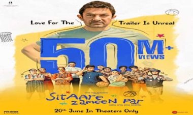 'सितारे जमीन पर' के ट्रेलर ने 50 मिलियन से ज्यादा व्यूज किये पार