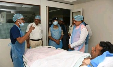 मुख्यमंत्री डॉ. यादव मिले मॉक ड्रिल में घायल जवानों से