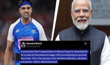 नीरज चोपड़ा ने पार किया 90 मीटर का बैरियर, दोहा डायमंड लीग में दूसरे नंबर पर रहे