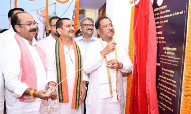 मुख्यमंत्री विष्णुदेव साय ने किया मुंगेली में नवनिर्मित जिला परिवहन कार्यालय का लोकार्पण