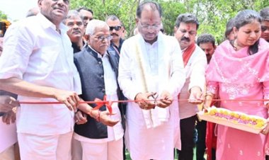 मुख्यमंत्री विष्णु देव साय ने किया अटल विहार योजना अंतर्गत 226 आवासों का लोकार्पण