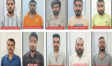 रायपुर में ऑपरेशन साइबर शील्ड में 10 गिरफ्तार