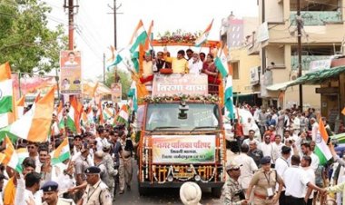 सिवनी मालवा में भारत के वीर सैनिकों के सम्मान में निकली "तिरंगा यात्रा"