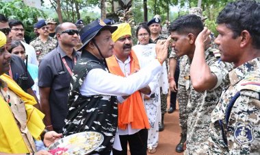 रायपुर : जवानों के बुलंद हौसलों से मिटेगा नक्सलवाद का कलंक: मुख्यमंत्री विष्णु देव साय