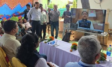 छत्तीसगढ़ के पामेड़ में खुली ग्रामीण बैंक की शाखा:मुख्यमंत्री विष्णुदेव साय ने किया वर्चुअल शुभारंभ