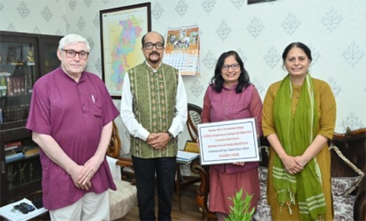 मधुमेह बीमारी के प्रति जागरूकता अभियान को राज्यपाल डेका ने दिखाई हरी झंडी