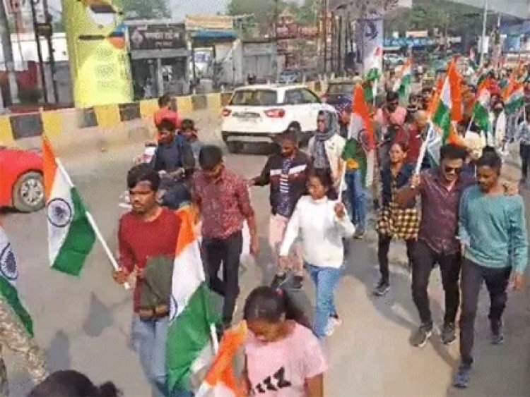 रायपुर में आज तिरंगा यात्रा