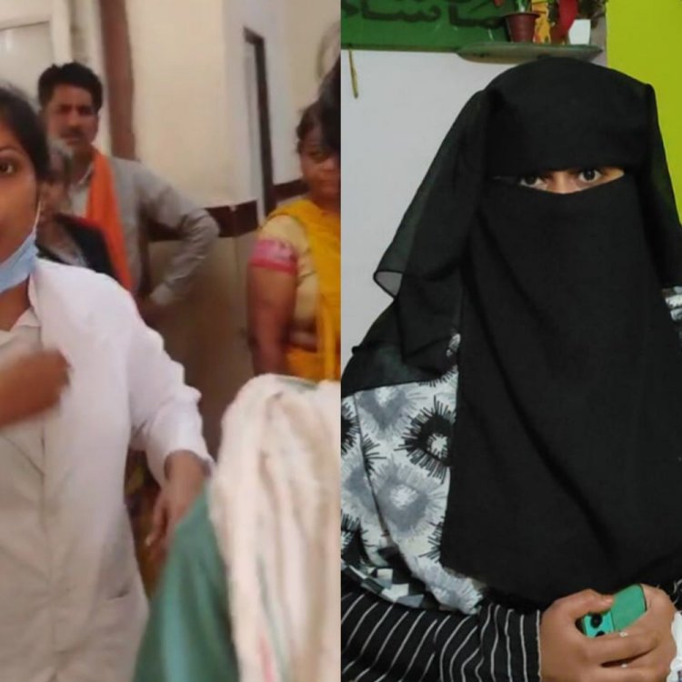 शिवपुरी में मरीज को धक्का देकर निकाला:जिला अस्पताल की नर्सों पर मारपीट का आरोप; युवती ने अधिकारियों से की शिकायत