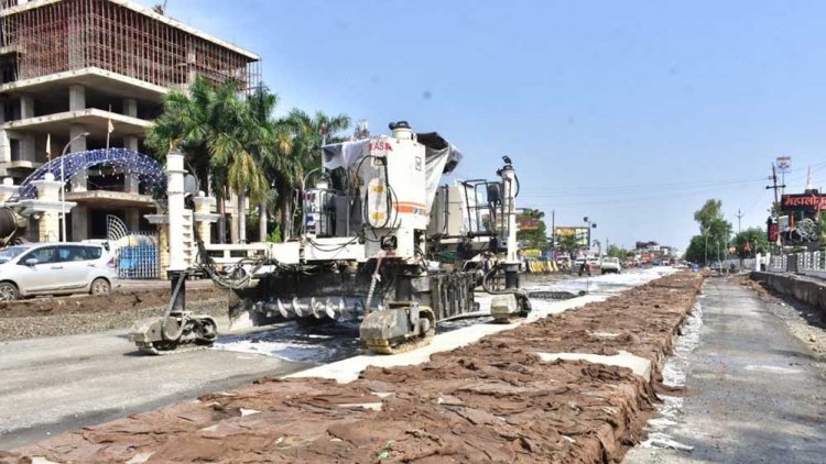 इंदौर-उज्जैन सिक्सलेन परियोजना का काम तेजी से चल रहा, MPRDCने चार महीने में 14% काम पूरा कर लिया