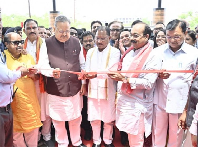 मुख्यमंत्री विष्णु देव साय ने आईटीएसए अस्पताल का किया शुभारंभ