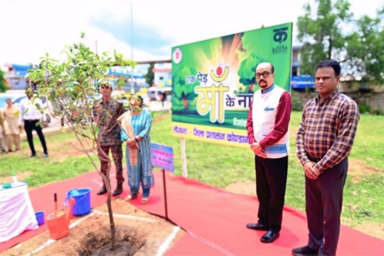 राज्यपाल रमेन डेका ने ‘एक पेड़ माँ के नाम‘ अभियान के तहत किया वृक्षारोपण