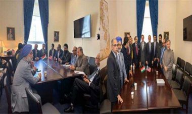 भारतीय सर्वदलीय प्रतिनिधिमंडल ने अमेरिकी संसद के महत्वपूर्ण प्रतिनिधियों के साथ मुलाकात की