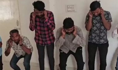 खुद को बताया डॉन-माफिया...कान पकड़कर करवाई उठक-बैठक