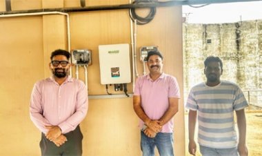 अमरजीत सिंह का घर सूरज की रोशनी से हुआ रोशन