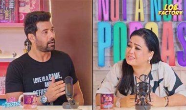 भारती सिंह ने शब्बीर अहलुवालिया को 'टेलीविज़न का अजय देवगन' बताया