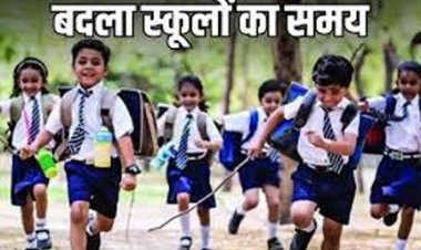 छत्तीसगढ़ में बढ़ते तापमान को देखते हुए स्कूलों के समय में हुआ परिवर्तन