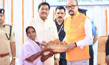 गोद लिए ग्राम टेमरी में राज्यपाल रमेन डेका का प्रेरक प्रवास - जनसंवाद, विकास और जनभागीदारी की मिसाल