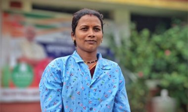 समस्याओं के निराकरण होने पर जनजातीय महिलाओं ने की शिविर की सराहना