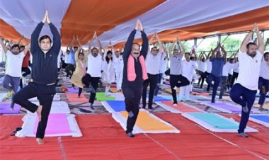 योग से ही स्वस्थ, संतुलित और अनुशासित जीवन संभव :  अरुण साव