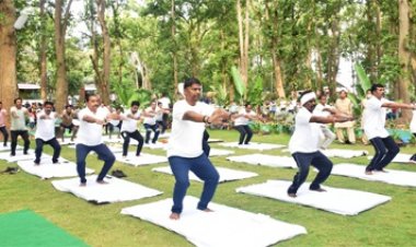 ’योग स्वस्थ समाज का आधार है, इसे जीवन का हिस्सा बनाएं - वनमंत्री  केदार कश्यप’