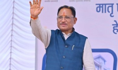 मुख्यमंत्री विष्णुदेव साय ने कुनकुरी में मातृ-शिशु चिकित्सालय की रखी आधारशिला