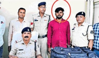 जीआरपी रायपुर ने गांजा तस्कर को किया गिरफ्तार, 10 किलो गांजा बरामद