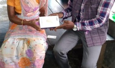 मुख्यमंत्री कैंप कार्यालय की पहल से श्रवण दोष पीड़ित बुंदा लकड़ा को मिला श्रवण यंत्र