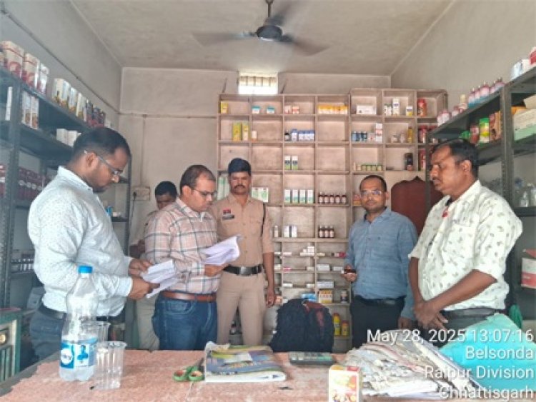 औषधि परीक्षण में 03 दवाएं अमानक, नशीली दवाओं के खिलाफ छापेमारी तेज