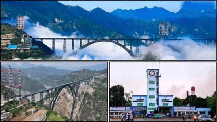 विश्व के सबसे ऊंचे रेलवे पुल पर लगा है 'भिलाई का लोहा'