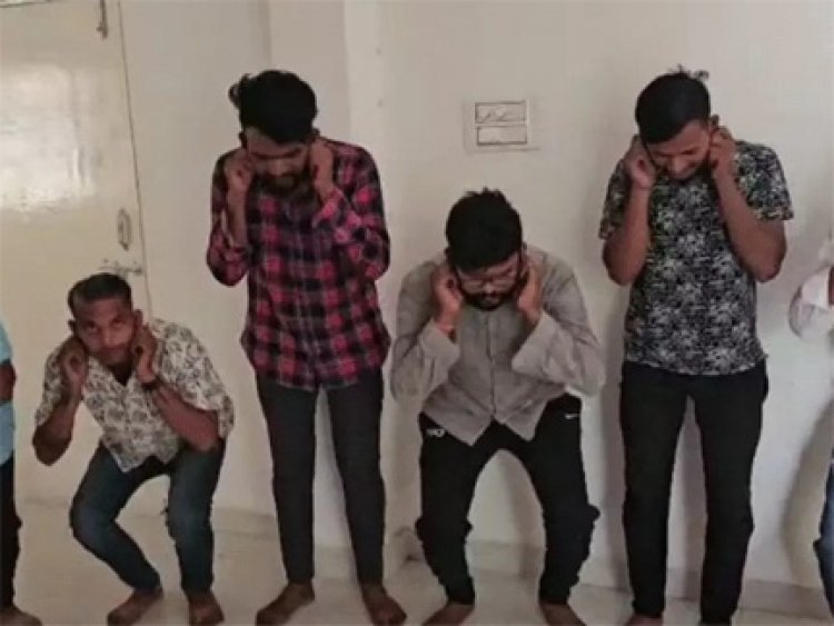 खुद को बताया डॉन-माफिया...कान पकड़कर करवाई उठक-बैठक