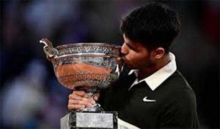 सिनर को हराकर अल्काराज ने जीता दूसरा फ्रेंच ओपन का खिताब